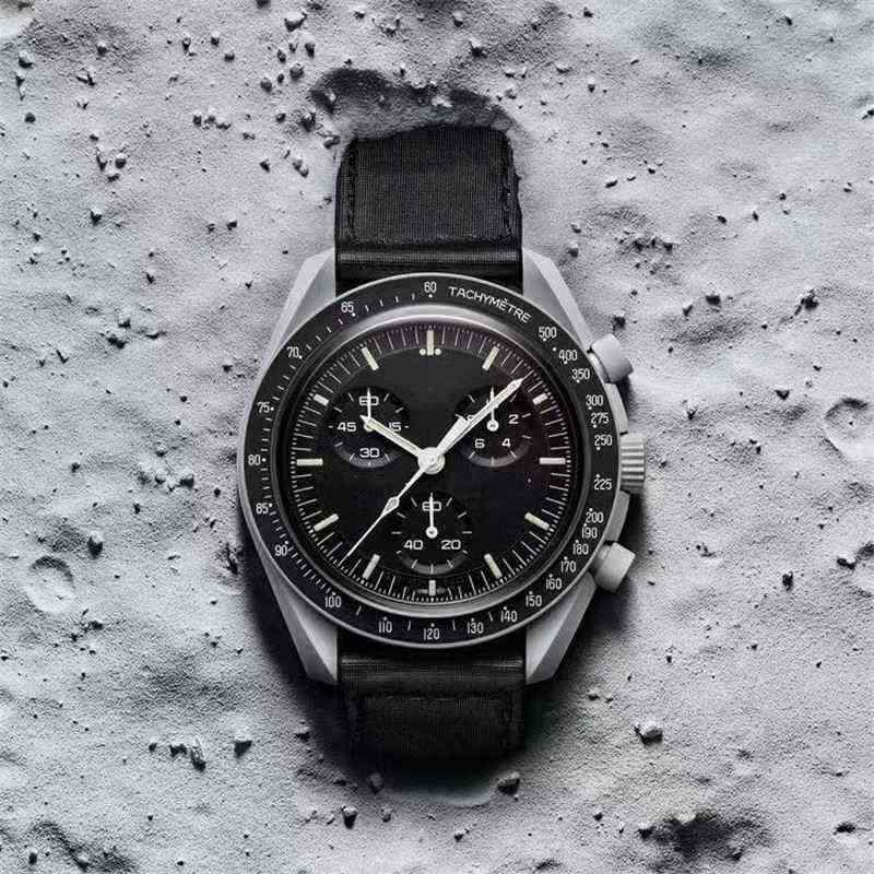 Gorąca sprzedaż Joint Space Watch Kwarcowy zegarek męski Timing i zegarek damski - Zdjęcie 24 z 39