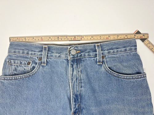 Vintage Levis 550 Jeans W30 L30 USA Made Blue Relaxed Stonewash Tapered Red Tab - Picture 10 of 18
