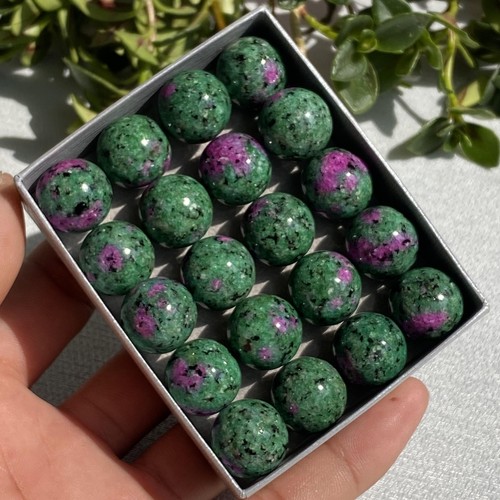 Großhandel Natürliche Mischkristallkugel Quarz Kristallkugel 15 mm + Heilung + Box - Bild 37 von 98