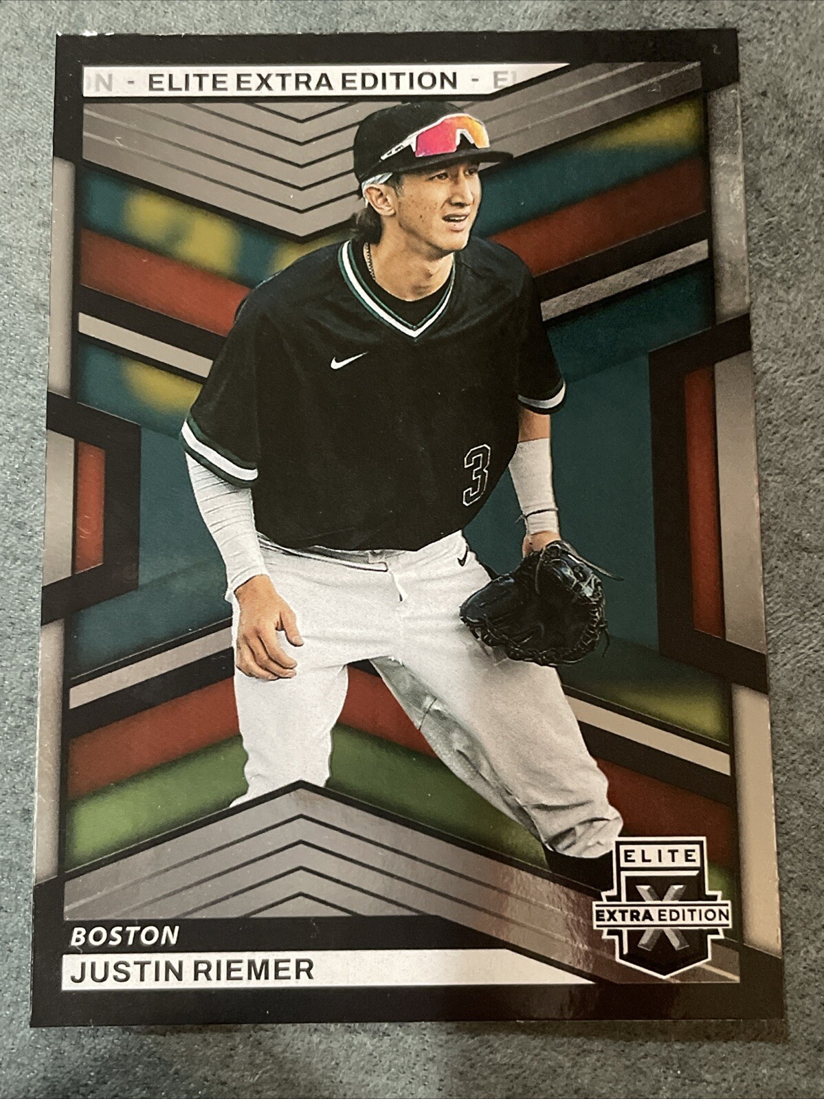 2023 Panini Elite Extra Edition - #52 JUSTIN RIEMER (RC) BOSTON RED SOX ⚾️🧦