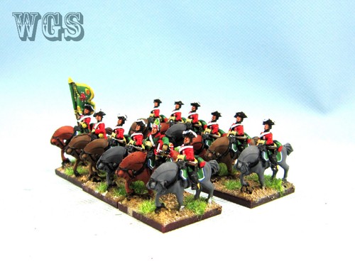15mm SYW Seven Years War WGS painted British 4th Dragoons (12 figures) BB4 - Picture 2 of 6