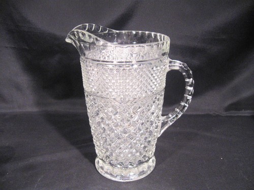 Anchor Hocking Wexford Pitcher 10 Water Goblets Set of 11 - Picture 8 of 12