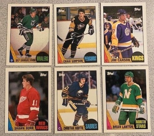 1987-88 Topps Hockey Individuales, Control - Completa tu Set - Tú eliges - Envío Gratuito - Imagen 5 de 6
