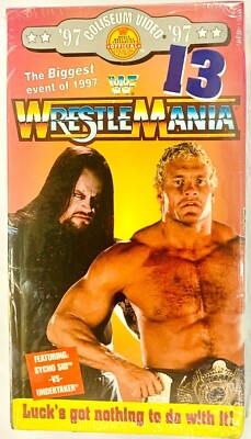 WWF WrestleMania 13 (VHS, 1997) Ltd. Edn. w Slammy Awards