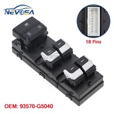 Front Left Power Window Switch for Kia NIRO 2018-2020 93570-G5040/93570G5040