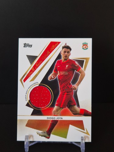 21/22 Topps Liverpool Team Set – DIOGO JOTA – Match-Worn Patch - Liverpool