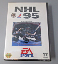 NHL 95 1995 SEGA Genesis Sealed New Box Vintage Rare EA Sports Electronic Arts