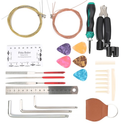 Guitar Repairing Tools Kit 3 In 1 String Changing Tool For Ukulele Bass Mand CHU - Picture 16 of 24