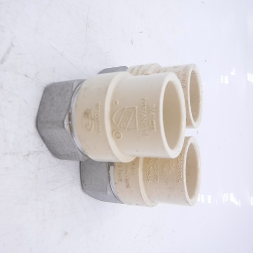 3 Pack 3/4" Female NPT x 3/4" CPVC Adapter