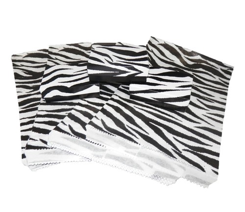 Lote de 5x7, 6x9 bolsas de regalo de papel, Chevron, cebra, leopardo, lunares fiesta boda - Imagen 11 de 94
