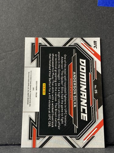 2023 Panini Prizm UFC Prizms Silver, Green, Ice, Inserts - You Pick Card - Picture 35 of 69