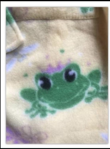 Girls Robe with Princess Frog Wearing Crowns Tiaras-New w/Tags-Medium - Picture 3 of 3