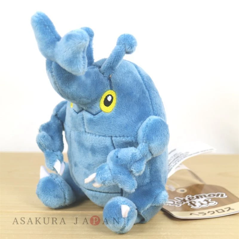 Pokemon Center Original Pokemon fit Mini Plush 214 Heracross doll