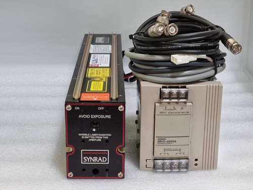 SYNRAD 30W Carbon Dioxide Laser J48-1-28S 24VDC WITH POWER SUPPLY - Picture 1 of 12