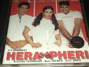 Hera-Pheri-Music-Anu-Malik-Soundtrack-RPG-Made-in-UK-034-1st-Edition-034