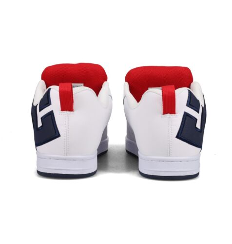 Dc Shoes Patín Court Graffik Blanco - Azul Marino - Rojo 300529 WNR Hombre Talla - Imagen 6 de 8