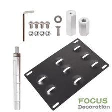 Bumper Tow Hook License Plate Bracket For 2010-20 Mercedes-Benz GLK GLC GLA C E