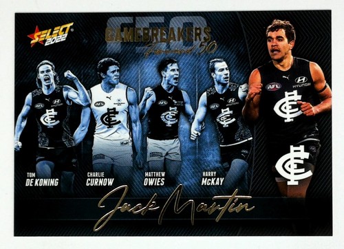 2022 AFL Select Gamebreakers - ELIGE TU TARJETA - Imagen 2 de 4