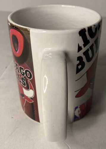 Vintage Chicago Bulls Double Sided Coffee Mug Cup - Picture 4 of 6
