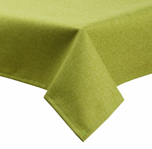 Tischdecke Leinen Optik mit Fleckschutz abwaschbar eckig rund oval Garten - Bild 12 von 29
