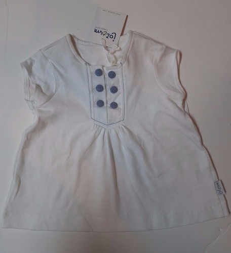 Nuevo con etiquetas Hermoso Vestido de Diseñador JOTTUM Niñas Blanco y Rosa Talla 3M - Imagen 8 de 10