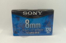 Sony Video 8mm Camcorder Video Cassette Tape 120 min 8 MP USA