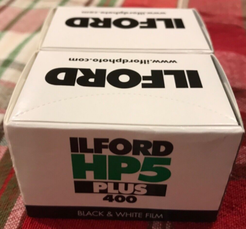 2-PACK Ilford HP5 Plus 400 Black & White Negative 35mm Film NEW (36 Exp) 04/27 - Picture 2 of 7