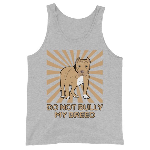 Don't Bully My Dog Pet Lovers Funny Cute Dogdad Dogmom Gift Tank Top - Imagen 9 de 11