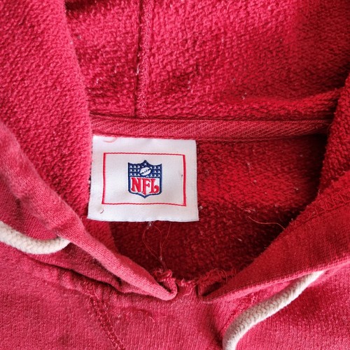 Vtg Cleveland Cavaliers Hoodie Embroidered Eastern Conference Red Med NFL Label - Bild 6 von 9