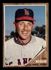 Tom Morgan 1962 Topps #11 Los Angeles Angels Vg-Ex