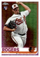 2019 Topps Chrome Pink Refractors #121 Josh Rogers Baltimore Orioles