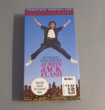 Jumpin Jack Flash VHS. Sealed with watermark.