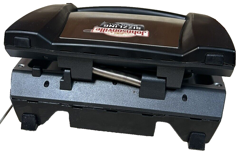 Johnsonville Sizzling Sausage Grill Electric With Drip Tray Manual