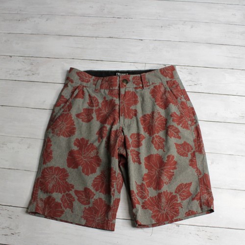 Trunks Multi Functional Boy's Shorts Size M Gray Floral Casual Swim - Picture 6 of 6