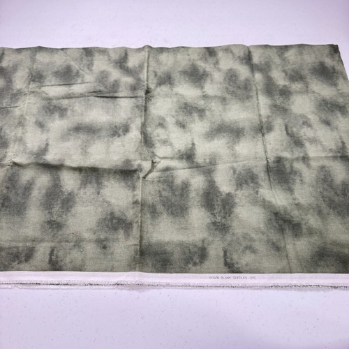 vintage blank textiles fabric green abstract tie dye cotton 44x75 2 yard 90s y2k - Picture 2 of 9