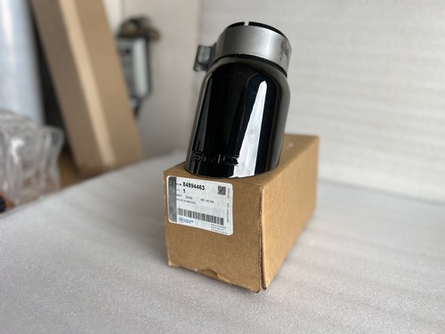 2023 GMC Canyon 2.7L Black Chrome Exhaust Tip 84894463 w/ GMC Logo OEM GM - Picture 4 of 6