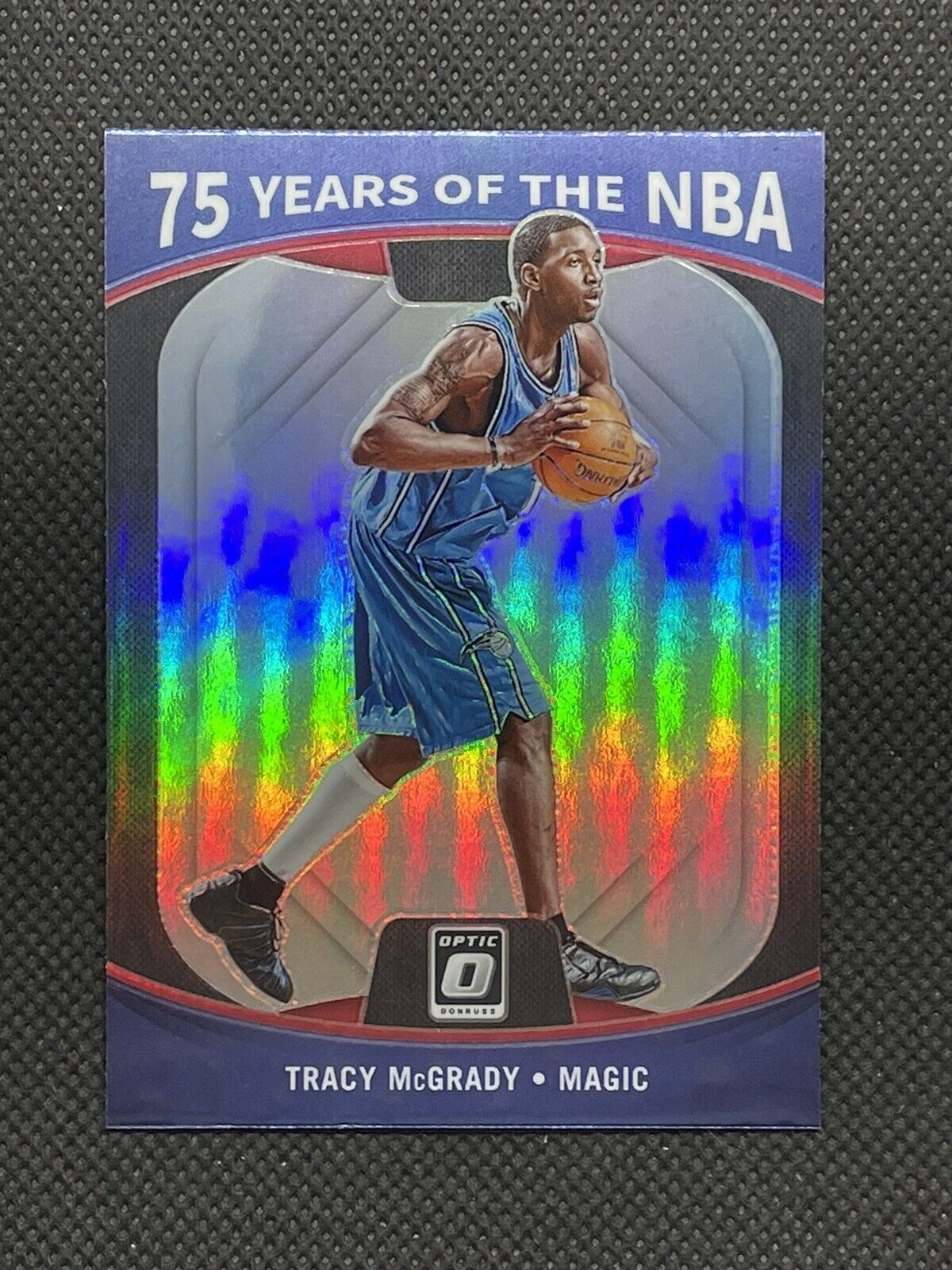 2021-22 Panini Prizm Basketball - Tracy McGrady 75 Years Insert #42 - Magic