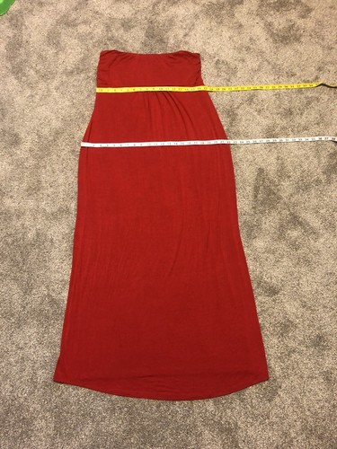 Old Navy Maternity Maxi Dress Sz Mđź’–Elegance Strapless Stretchy Flowy - Picture 6 of 11