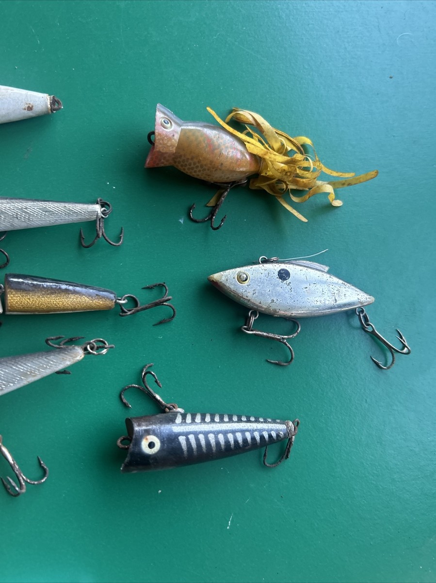 Vintage Fishing Lore Lot Of 8 W/ Split shot Tin | eBay