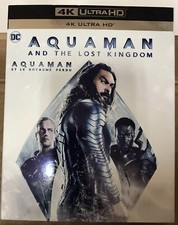 NEW Aquaman and the Lost Kingdom 4K ULTRA HD with SLIPCOVER 2024