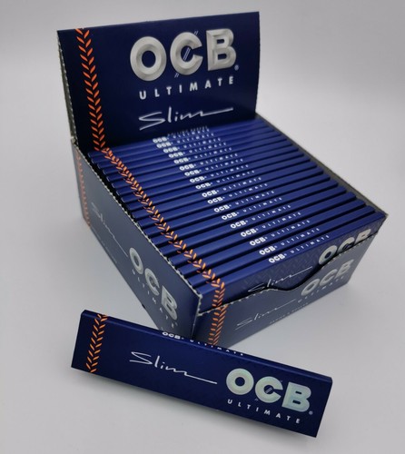 OCB Organic Hemp Brown Ultimate Virgin Black Blue Silver Gold King Slim Papers - Picture 8 of 40
