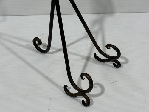 Schmiedeeisen Schwarz Staffelei Bilderrahmen Kunstständer - Bild 4 von 7