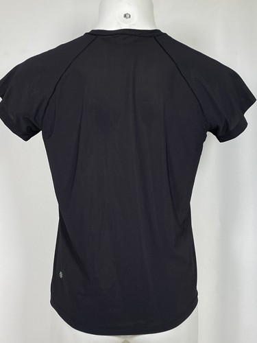 Athleta Black Crew Neck Performance Ultimate T-Shirt Men's SMALL - Picture 6 of 10