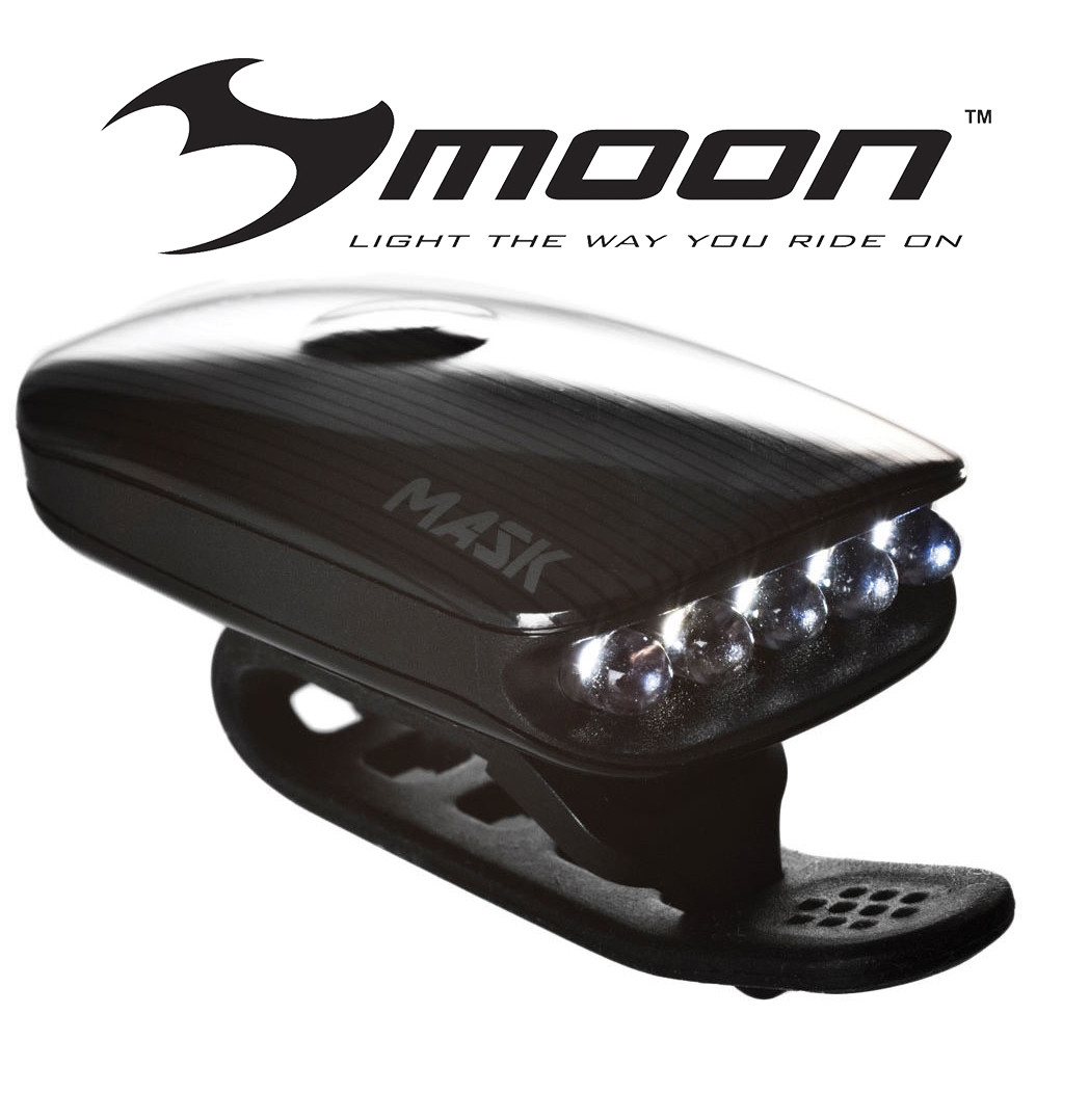 Moon Mask 70 Lumens Front Bike 5 LED Light - FREE EXPRESS POST Moon Mask 70 Lumens Front Bike 5 LED Light - FREE EXPRESS POST