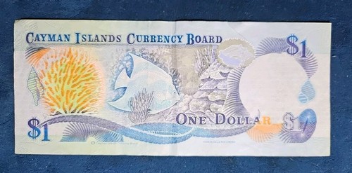 Cayman Islands Monetary Authority $1 Bill C/6 1996 - Picture 3 of 3