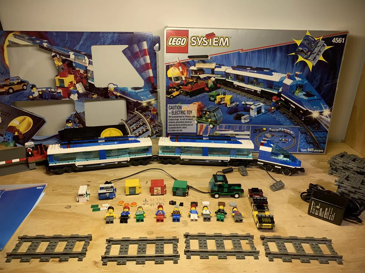 Lego 4561 Railway Express 9v Train Works, 100% W/ Instructions eBay