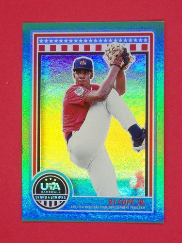 2025 USA Baseball Stars and Stripes Green Foil Parallel - Pick Your Card - Picture 69 of 70