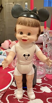Vintage Disney Mouseketeer Doll (Walt Disney, 1950s Mickey Vintage Disney Mouseketeer Doll (Walt Disney, 1950s Mickey