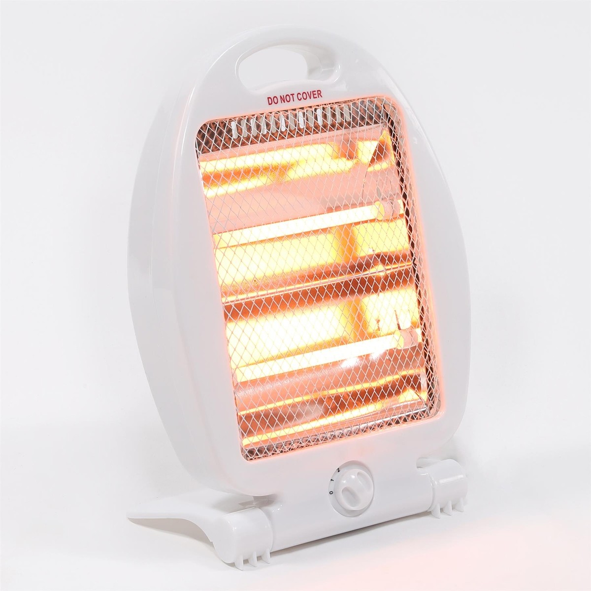 2 Bar Quartz Heater Freestanding 400 800W Halogen Heater With Carry Handle