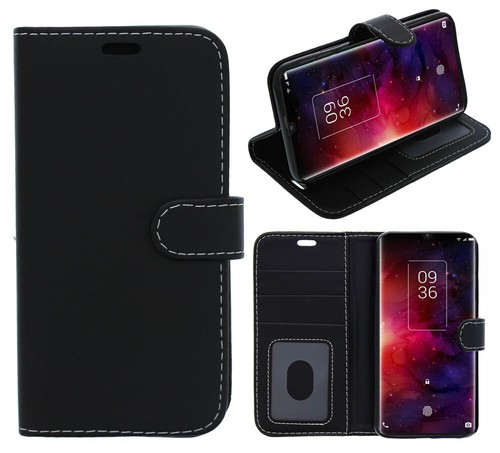 Für TCL 50 SE Schutzhülle Klapphülle Etui Folio Kartenschlitz Kunstleder Gel